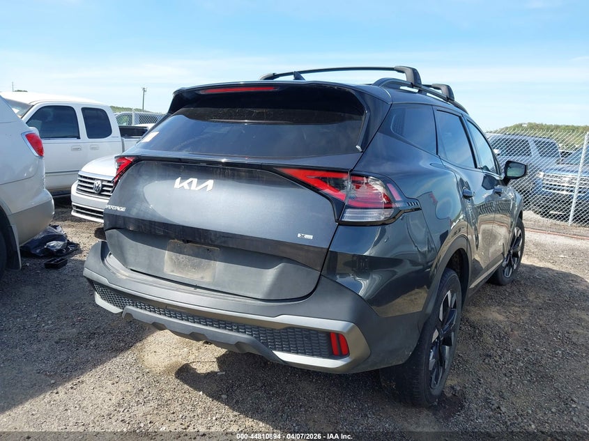 2024 Kia Sportage VIN 5XYK6CDF7RG147771 IAAI salvage auction — FRONT & REAR, Clear (Oklahoma), sold $5,625 on 2026-07-07 (photo 4)