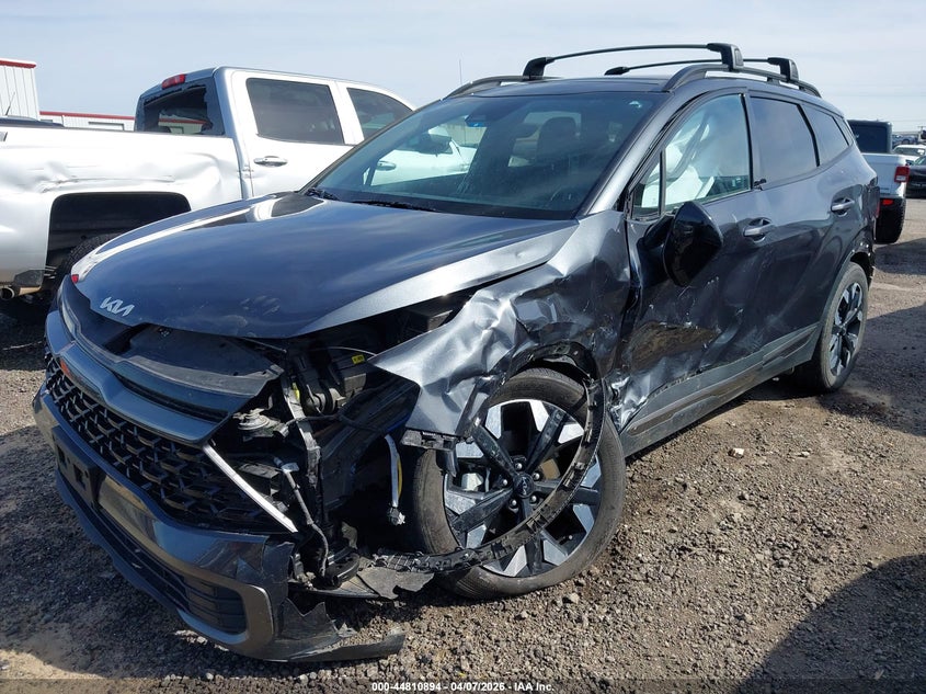 2024 Kia Sportage VIN 5XYK6CDF7RG147771 IAAI salvage auction — FRONT & REAR, Clear (Oklahoma), sold $5,625 on 2026-07-07 (photo 6)