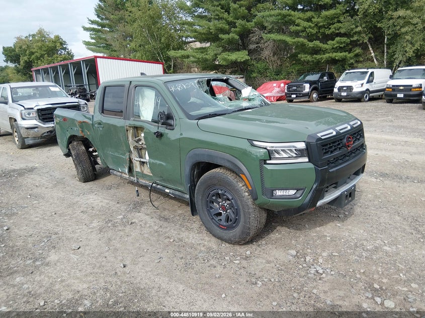 2025 Nissan Navara (frontier) VIN 1N6ED1EK0SN606105 IAAI salvage auction — ALL OVER, Salvage (New Hampshire), sold $8,850 on 2026-09-09 (photo 1)