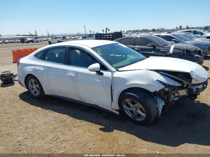 2021 Hyundai Sonata VIN 5NPEG4JA4MH069900 IAAI salvage auction — FRONT END, Salvage Title, sold $1,850 on 2026-07-13 (photo 1)