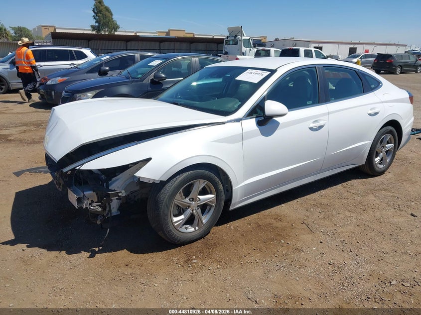2021 Hyundai Sonata VIN 5NPEG4JA4MH069900 IAAI salvage auction — FRONT END, Salvage Title, sold $1,850 on 2026-07-13 (photo 2)