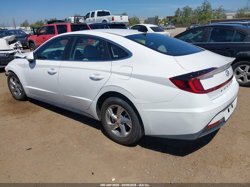 2021 Hyundai Sonata VIN 5NPEG4JA4MH069900 IAAI salvage auction — FRONT END, Salvage Title, sold $1,850 on 2026-07-13 (photo 3)