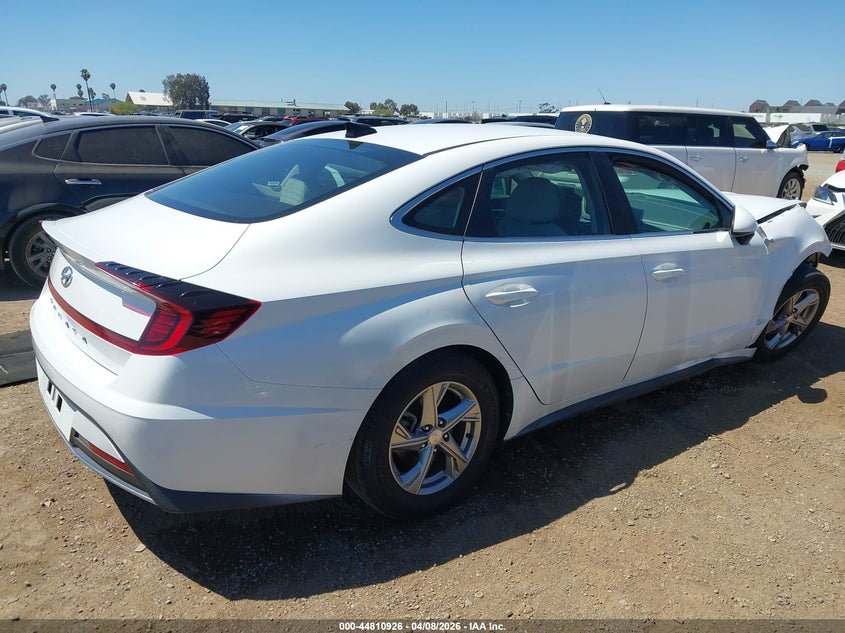 2021 Hyundai Sonata VIN 5NPEG4JA4MH069900 IAAI salvage auction — FRONT END, Salvage Title, sold $1,850 on 2026-07-13 (photo 4)