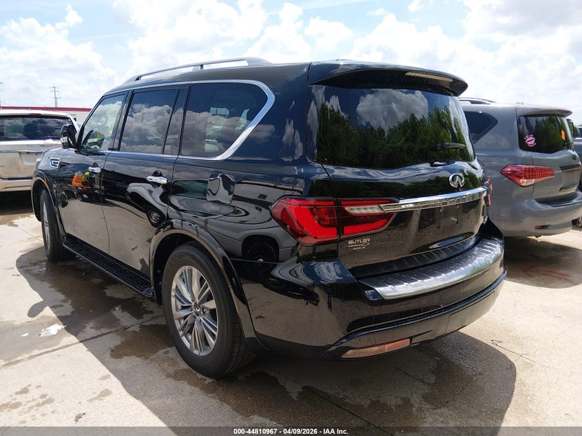 2018 Infiniti Qx80 VIN JN8AZ2NFXJ9660194 IAAI salvage auction — FRONT END, Salvage Title, sold $7,200 on 2026-08-03 (photo 3)