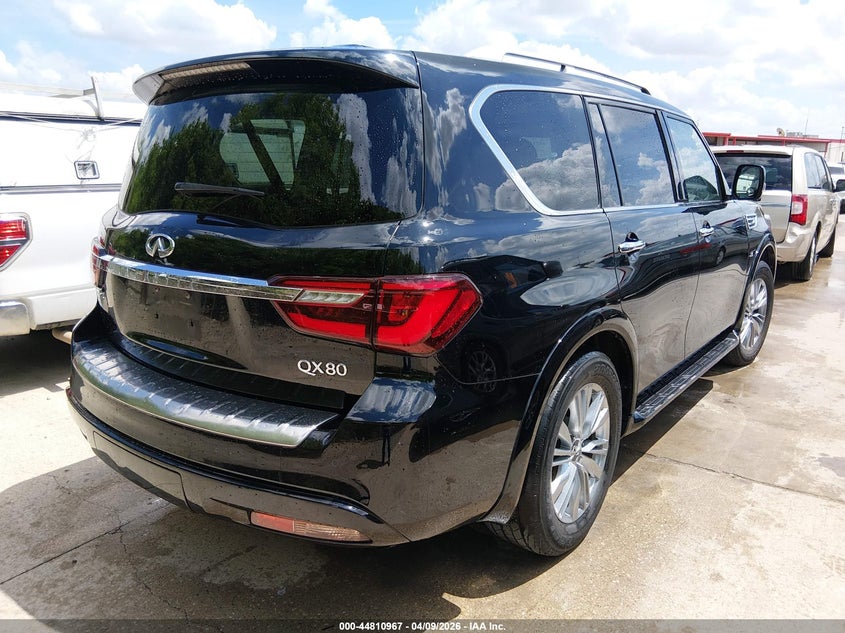 2018 Infiniti Qx80 VIN JN8AZ2NFXJ9660194 IAAI salvage auction — FRONT END, Salvage Title, sold $7,200 on 2026-08-03 (photo 4)