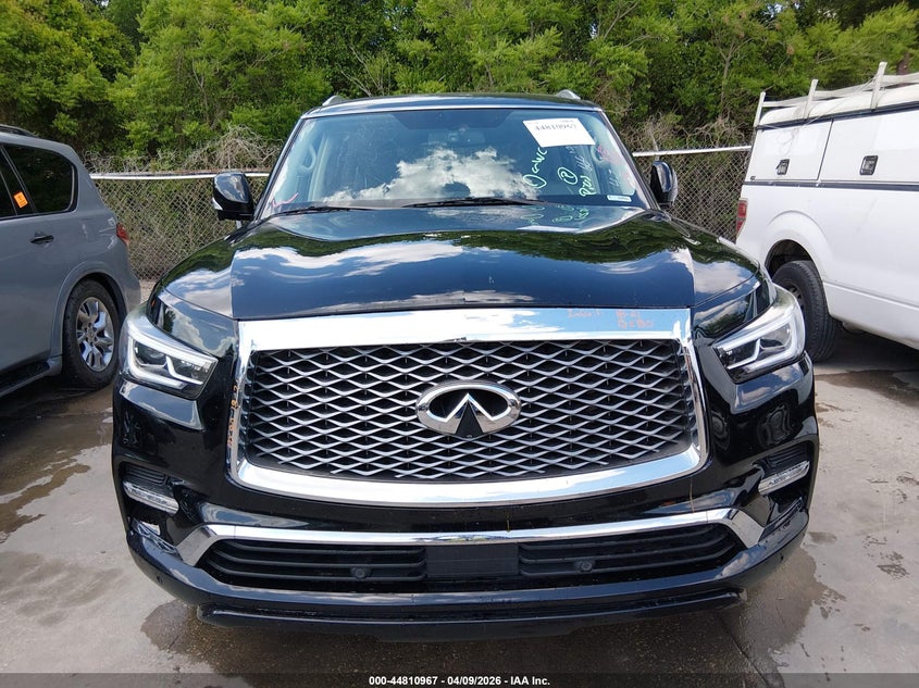 2018 Infiniti Qx80 VIN JN8AZ2NFXJ9660194 IAAI salvage auction — FRONT END, Salvage Title, sold $7,200 on 2026-08-03 (photo 6)