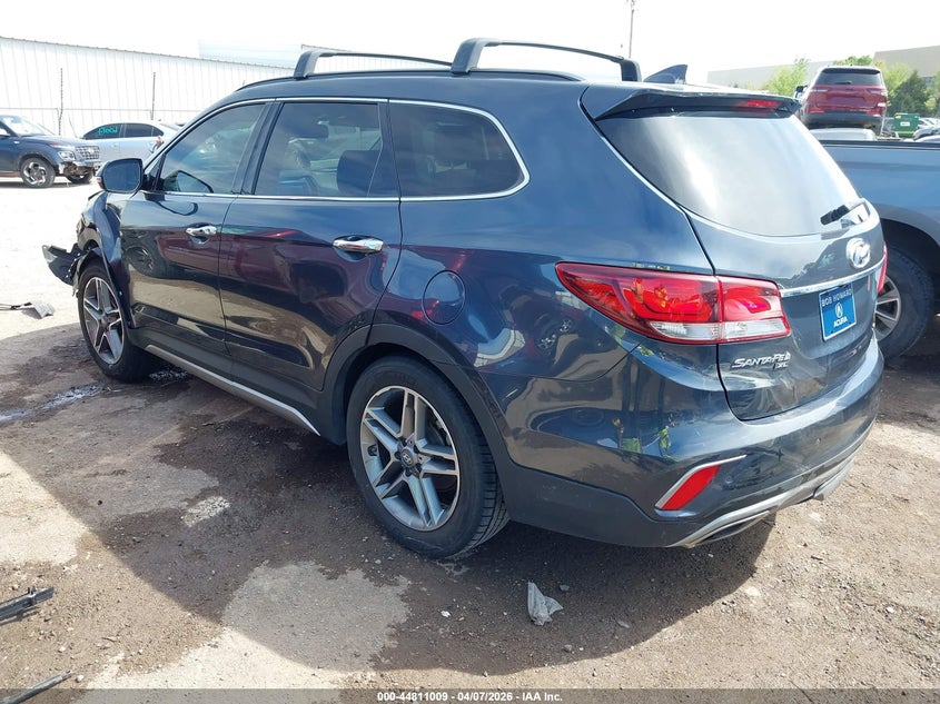 2019 Hyundai Santa fe VIN KM8SR4HF2KU305442 IAAI salvage auction — LEFT FRONT, Clear (Oklahoma), sold $5,550 on 2026-07-15 (photo 3)