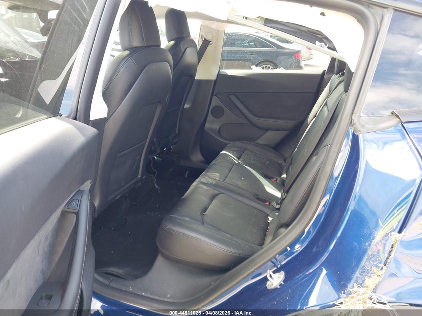 2022 Tesla Model y VIN 7SAYGDEF5NF505711 IAAI salvage auction — ROLLOVER, Original (Texas), sold $4,000 on 2026-07-29 (photo 8)