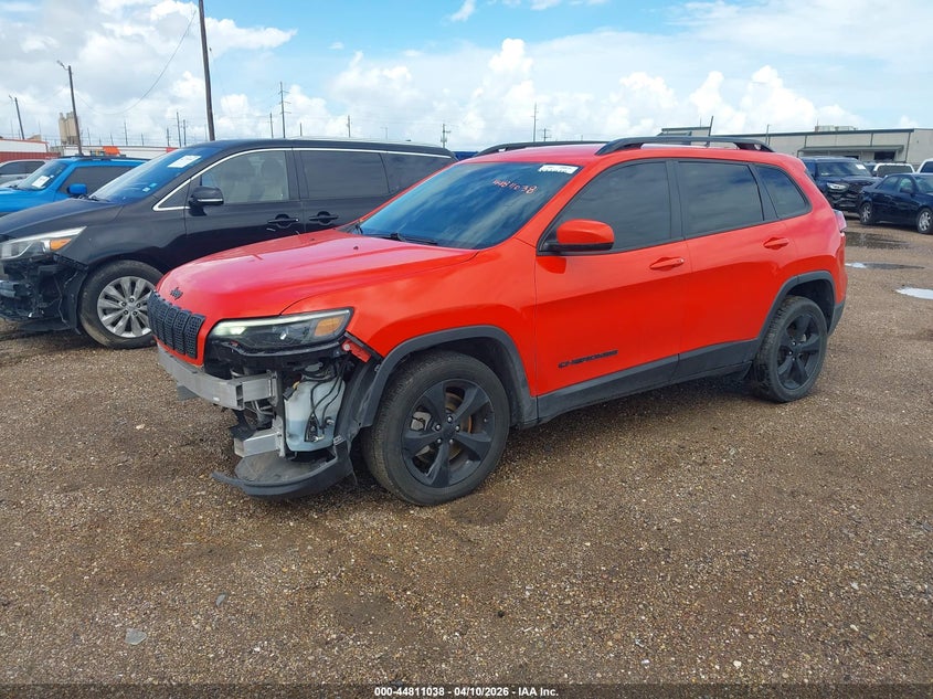 2021 Jeep Cherokee VIN 1C4PJLLB9MD237370 IAAI salvage auction — FRONT END, Salvage Title, sold $4,250 on 2026-07-10 (photo 2)