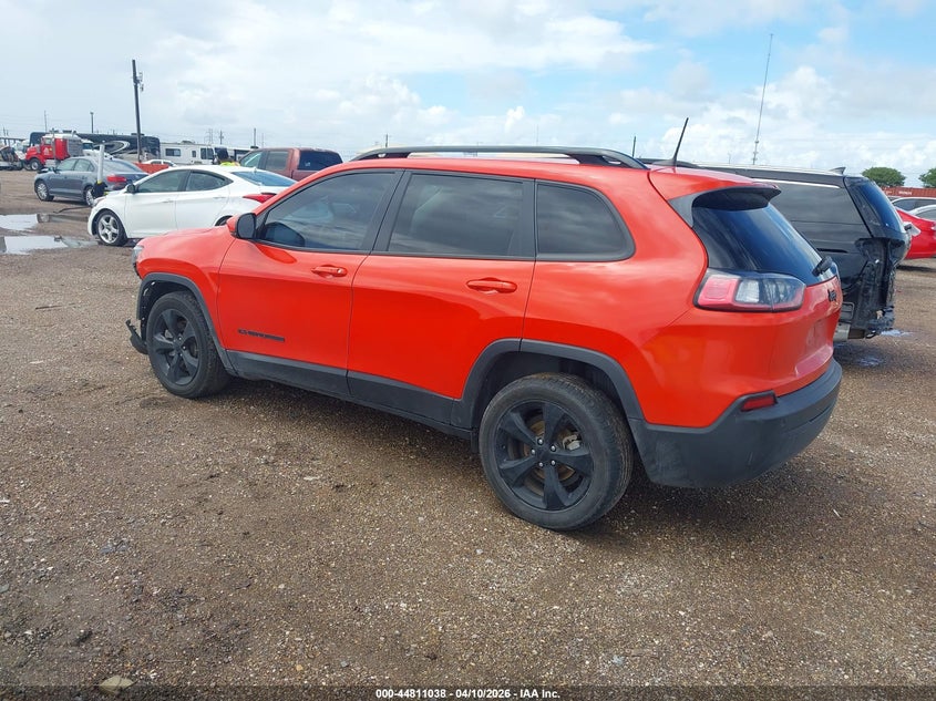2021 Jeep Cherokee VIN 1C4PJLLB9MD237370 IAAI salvage auction — FRONT END, Salvage Title, sold $4,250 on 2026-07-10 (photo 3)