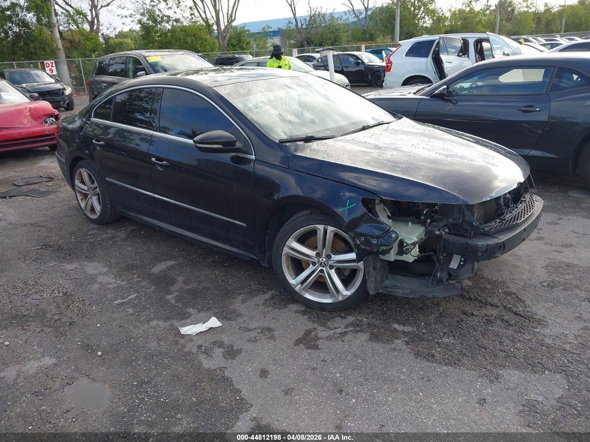 2013 Volkswagen Passat cc VIN WVWBN7AN9DE540792 IAAI salvage auction — FRONT END, Salvage Title, sold $325 on 2026-08-03 (photo 1)