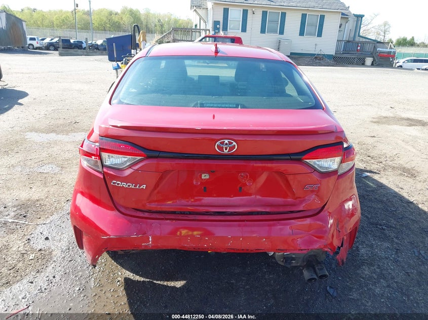 2021 Toyota Corolla VIN 5YFS4MCE0MP079340 IAAI salvage auction — FRONT & REAR, Salvage Title, sold $4,150 on 2026-08-02 (photo 6)