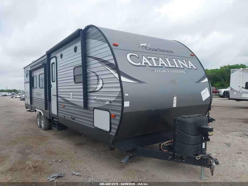 2017 Coachmen Catalina VIN 5ZT2CAYB7JT011426 IAAI salvage auction — UNKNOWN, Original (Texas), sold $9,550 on 2026-07-07 (photo 1)