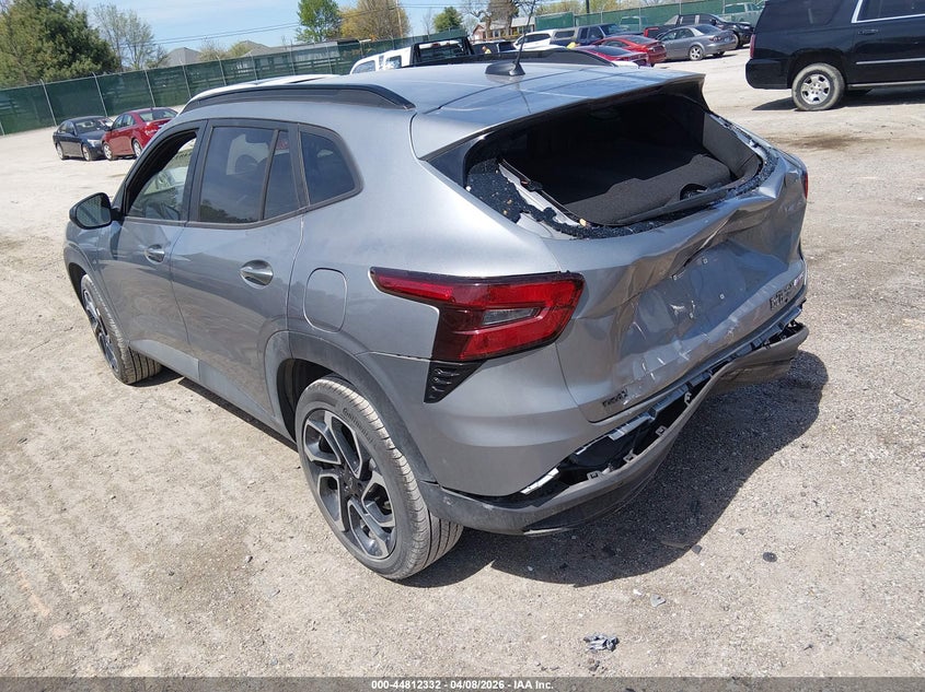 2025 Chevrolet Trax VIN KL77LJEP0SC153638 IAAI salvage auction — REAR END, Original (Kentucky), sold $6,300 on 2026-07-31 (photo 3)