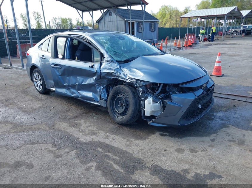 2022 Toyota Corolla VIN JTDEPMAE1N3005149 IAAI salvage auction — RIGHT SIDE, Salvage - Greater Than 75% (Maryland), sold $2,050 on 2026-07-30 (photo 1)