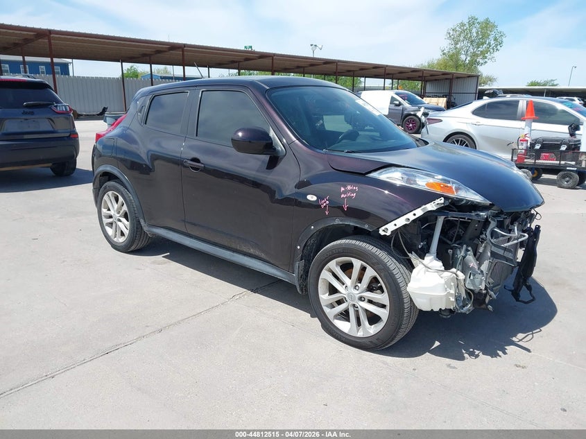 2014 Nissan Juke VIN JN8AF5MRXET353946 IAAI salvage auction — FRONT END, Salvage Title, sold $900 on 2026-07-08 (photo 1)