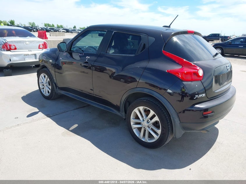 2014 Nissan Juke VIN JN8AF5MRXET353946 IAAI salvage auction — FRONT END, Salvage Title, sold $900 on 2026-07-08 (photo 3)