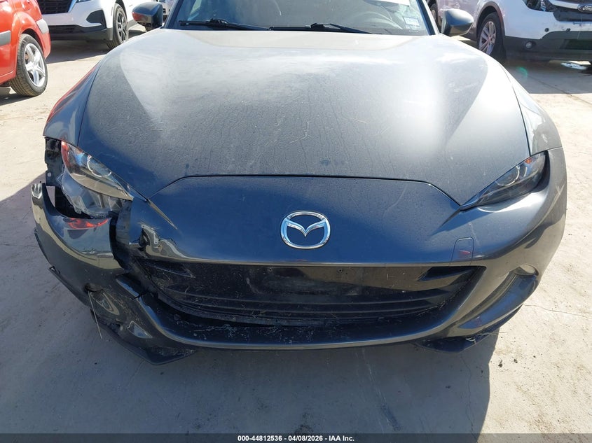 2018 Mazda Mx-5 VIN JM1NDAD71J0201480 IAAI salvage auction — RIGHT FRONT, Wait Title, sold $4,500 on 2026-07-08 (photo 6)