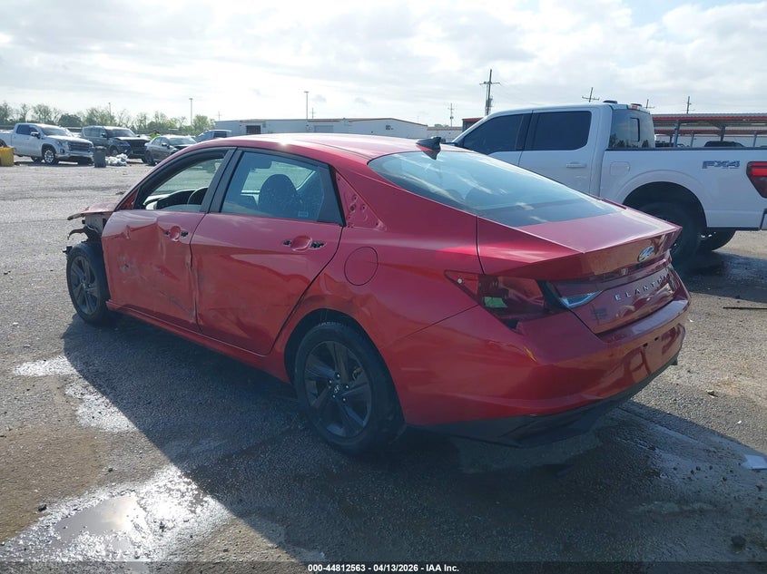 2023 Hyundai Elantra VIN 5NPLM4AG6PH104400 IAAI salvage auction — FRONT & REAR, Salvage Title, sold $2,250 on 2026-07-21 (photo 3)