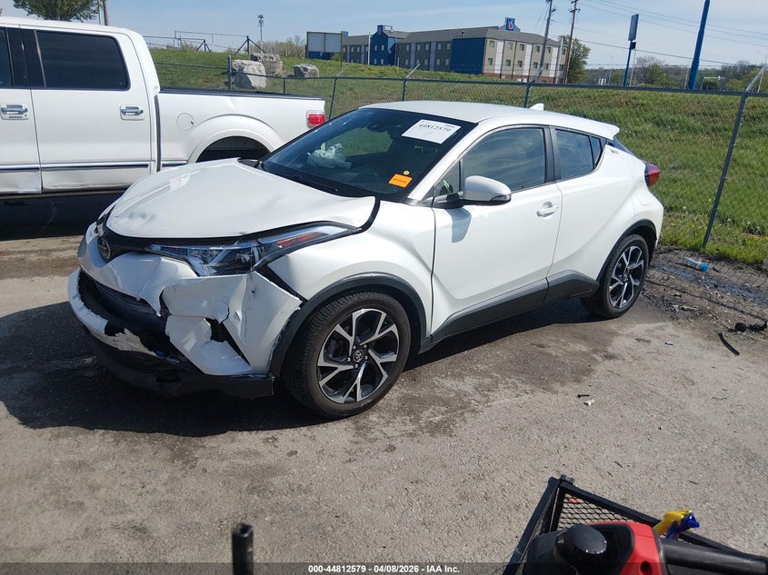 2018 Toyota C-hr VIN JTNKHMBX9J1010049 IAAI salvage auction — FRONT END, Salvage (Missouri), sold $3,550 on 2026-07-17 (photo 2)