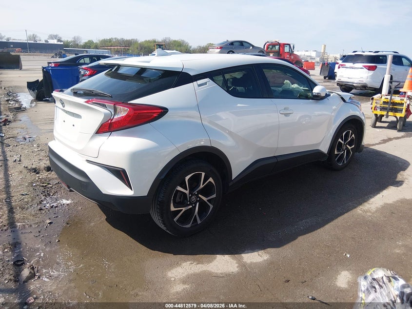 2018 Toyota C-hr VIN JTNKHMBX9J1010049 IAAI salvage auction — FRONT END, Salvage (Missouri), sold $3,550 on 2026-07-17 (photo 4)