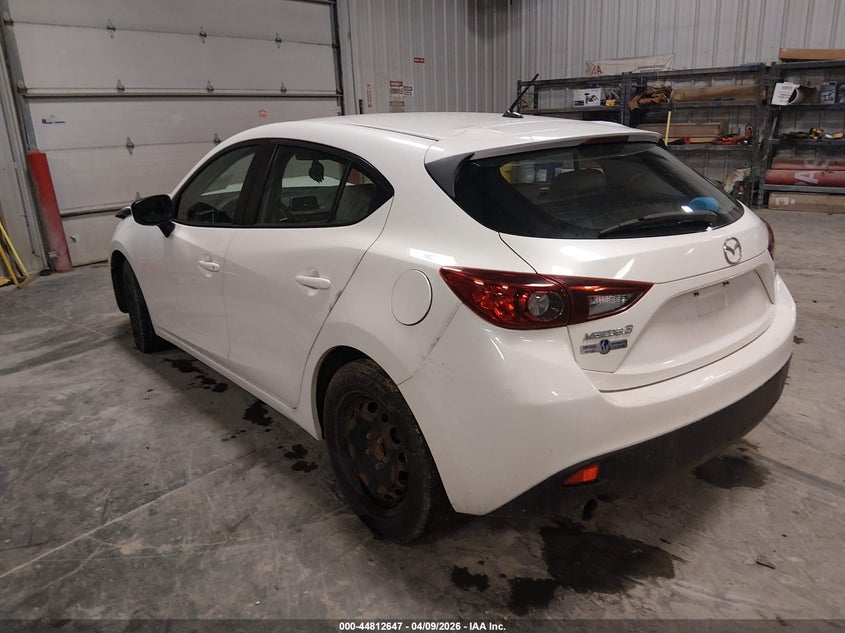 2014 Mazda 3 VIN JM1BM1K75E1202699 IAAI salvage auction — FRONT END, Salvage Title, sold $675 on 2026-07-23 (photo 3)