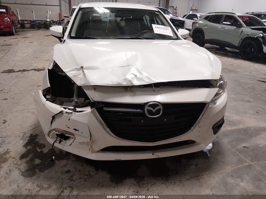 2014 Mazda 3 VIN JM1BM1K75E1202699 IAAI salvage auction — FRONT END, Salvage Title, sold $675 on 2026-07-23 (photo 6)