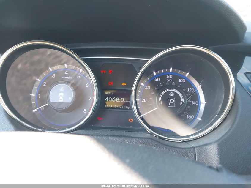 2012 Hyundai Sonata VIN 5NPEC4AC0CH491898 IAAI salvage auction — NORMAL WEAR, Salvage (Texas), sold $475 on 2026-07-15 (photo 7)