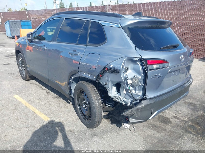 2026 Toyota Corolla cross VIN 7MUDAABG8TV171441 IAAI salvage auction — LEFT REAR, Wait Title, sold $16,000 on 2026-07-07 (photo 3)