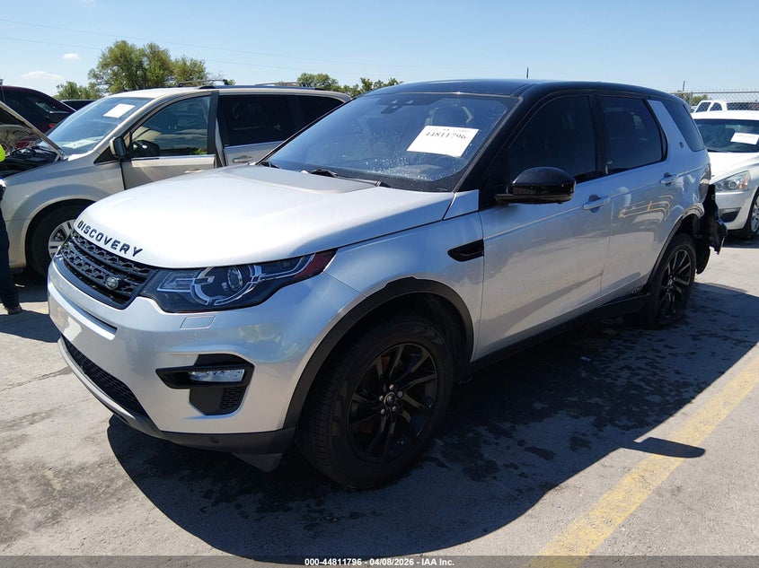 2017 Land rover Discovery sport VIN SALCR2BG4HH654076 IAAI salvage auction — LEFT REAR, Salvage Title, sold $3,000 on 2026-07-16 (photo 2)