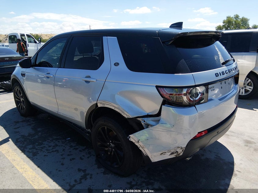 2017 Land rover Discovery sport VIN SALCR2BG4HH654076 IAAI salvage auction — LEFT REAR, Salvage Title, sold $3,000 on 2026-07-16 (photo 3)