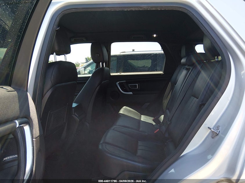 2017 Land rover Discovery sport VIN SALCR2BG4HH654076 IAAI salvage auction — LEFT REAR, Salvage Title, sold $3,000 on 2026-07-16 (photo 8)