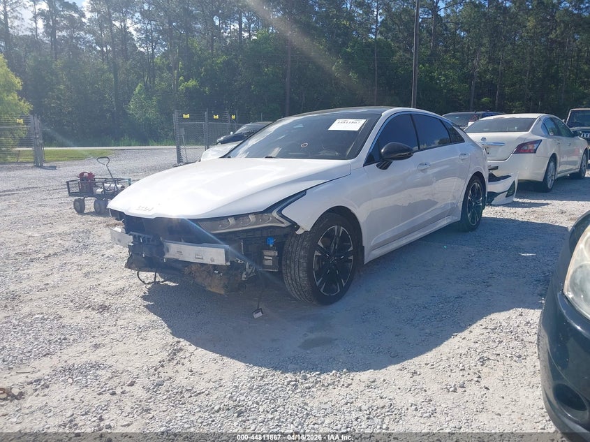 2022 Kia K5 VIN 5XXG64J20NG102053 IAAI salvage auction — FRONT END, Salvage (Mississippi), sold $5,400 on 2026-07-24 (photo 2)