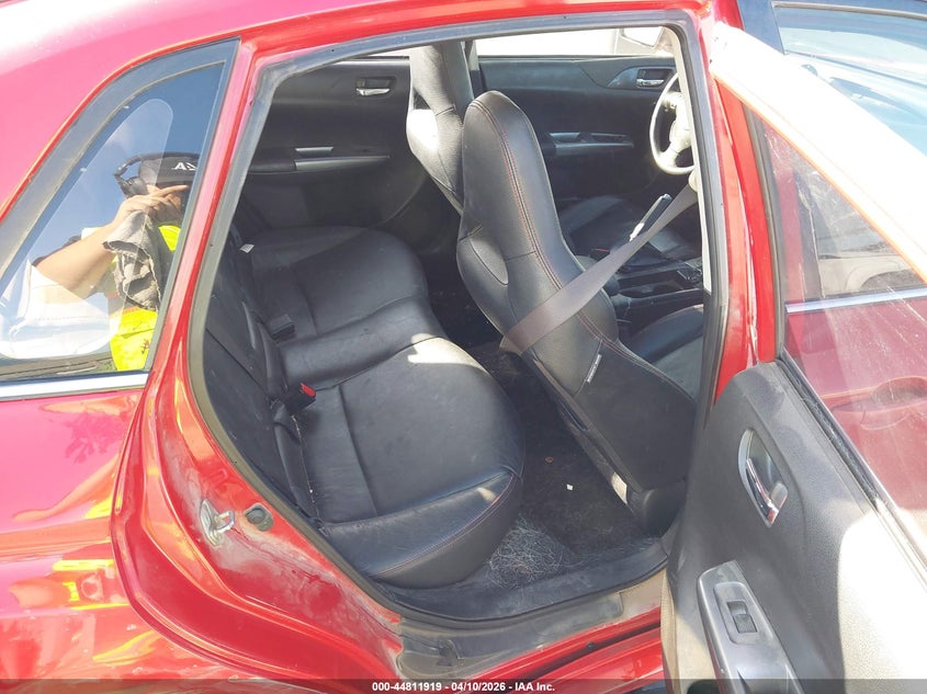 2012 Subaru Impreza VIN JF1GV7F60CG016964 IAAI salvage auction — REAR END, Salvage Title, sold $1,050 on 2026-07-17 (photo 8)