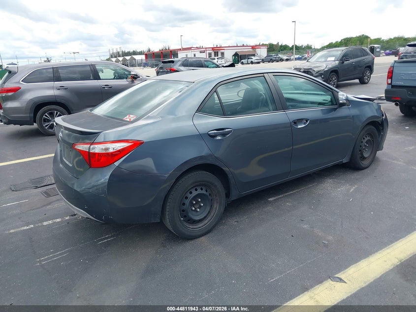 2016 Toyota Corolla VIN 5YFBURHE1GP449995 IAAI salvage auction — FRONT END, Rebuildable (Florida), sold $3,100 on 2026-07-23 (photo 4)
