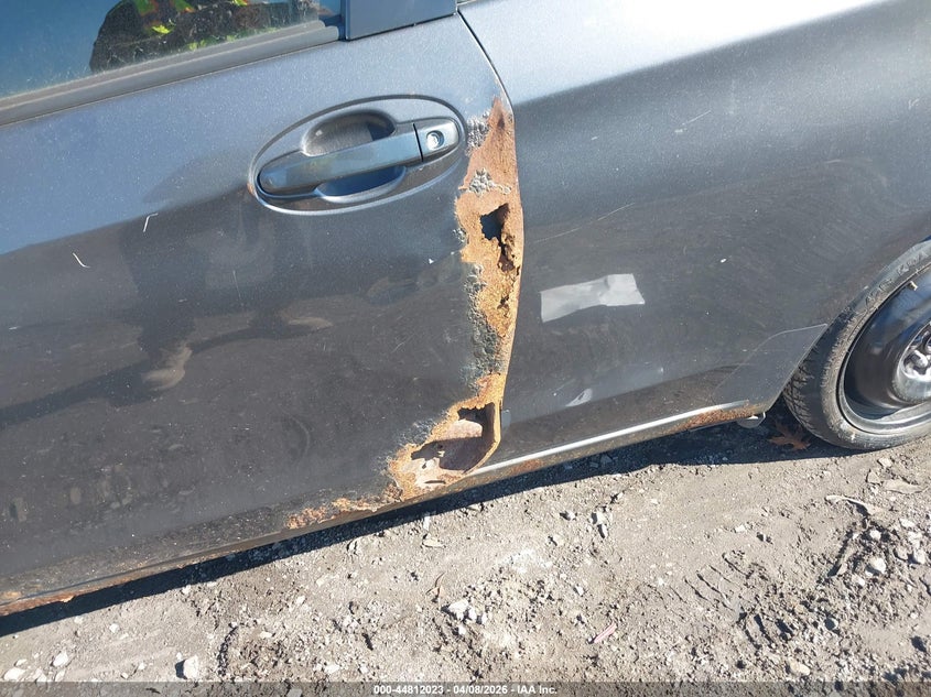2012 Toyota Yaris VIN JTDJTUD39CD500663 IAAI salvage auction — LEFT FRONT, Clear (New York), sold $375 on 2026-07-14 (photo 6)