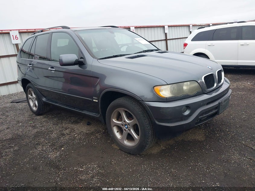2003 BMW X5 VIN 5UXFA53573LW24066 IAAI salvage auction — FRONT END, Bill Of Sale (Washington), sold $100 on 2026-07-14 (photo 1)