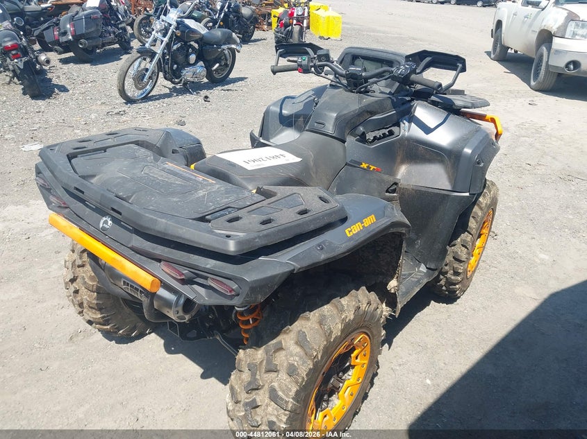 2026 Can-am/ brp Outlander VIN 3JB3KA747TJ000069 IAAI salvage auction — FRONT END, Salvage Title, sold $10,450 on 2026-10-21 (photo 4)