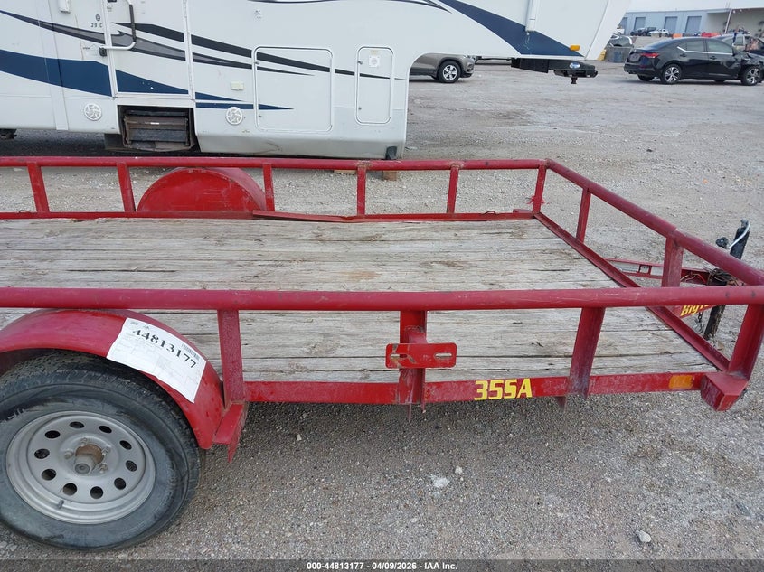 2015 Big tex trailer co inc Utility VIN 16VAX1214F2015453 IAAI salvage auction — SIDE, Bill Of Sale (Texas), sold $300 on 2026-09-16 (photo 5)
