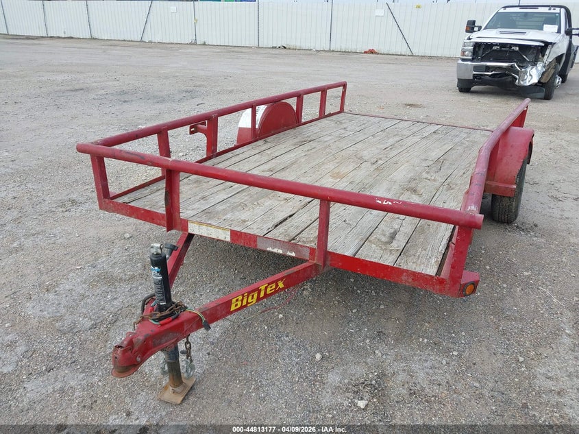2015 Big tex trailer co inc Utility VIN 16VAX1214F2015453 IAAI salvage auction — SIDE, Bill Of Sale (Texas), sold $300 on 2026-09-16 (photo 7)