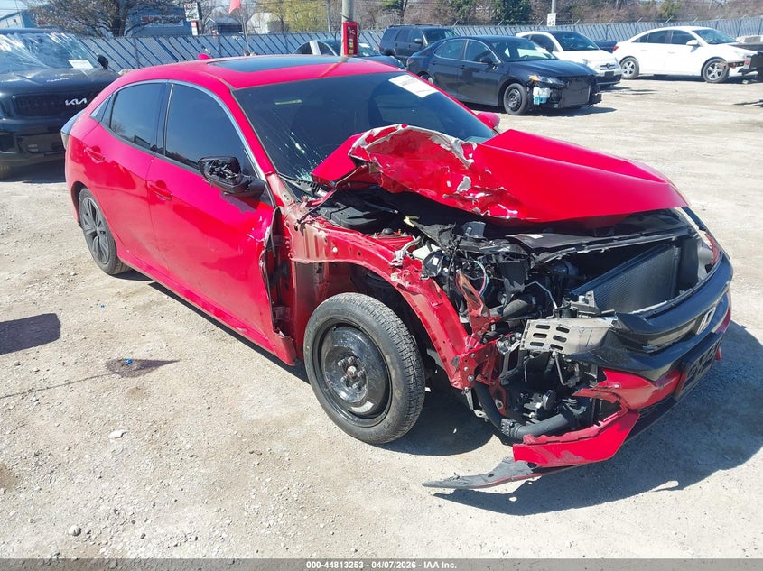2018 Honda Civic VIN SHHFK7H56JU202291 IAAI salvage auction — FRONT END, Salvage Title, sold $2,850 on 2026-07-21 (photo 1)