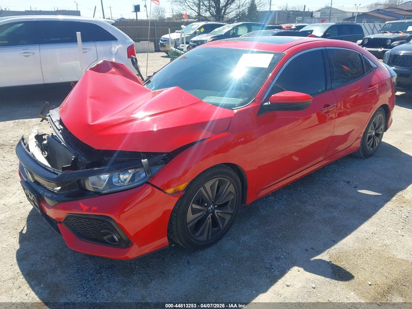 2018 Honda Civic VIN SHHFK7H56JU202291 IAAI salvage auction — FRONT END, Salvage Title, sold $2,850 on 2026-07-21 (photo 2)