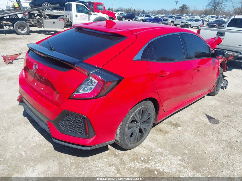 2018 Honda Civic VIN SHHFK7H56JU202291 IAAI salvage auction — FRONT END, Salvage Title, sold $2,850 on 2026-07-21 (photo 4)