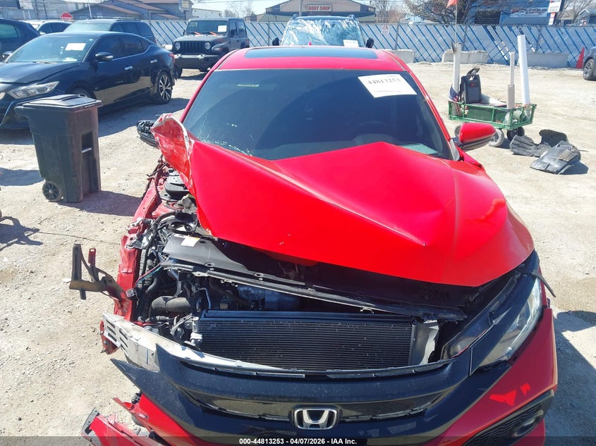 2018 Honda Civic VIN SHHFK7H56JU202291 IAAI salvage auction — FRONT END, Salvage Title, sold $2,850 on 2026-07-21 (photo 6)
