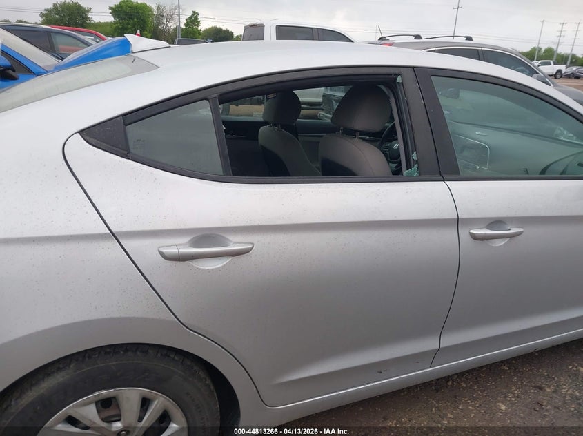 2017 Hyundai Elantra VIN KMHD74LF2HU396761 IAAI salvage auction — THEFT, Original (Texas), sold $2,925 on 2026-07-13 (photo 6)
