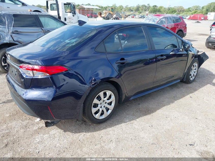 2025 Toyota Corolla VIN 5YFB4MDE1SP247935 IAAI salvage auction — FRONT END, Salvage Title, sold $3,750 on 2026-07-05 (photo 4)