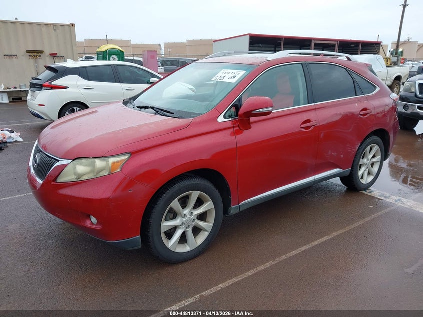 2010 Lexus Rx VIN JTJBK1BA1A2413711 IAAI salvage auction — WATER/FLOOD, Salvage (Hawaii), sold $1,350 on 2026-07-28 (photo 2)