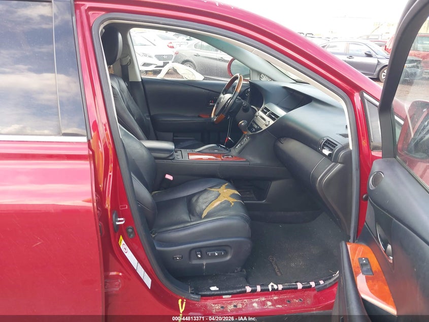 2010 Lexus Rx VIN JTJBK1BA1A2413711 IAAI salvage auction — WATER/FLOOD, Salvage (Hawaii), sold $1,350 on 2026-07-28 (photo 5)