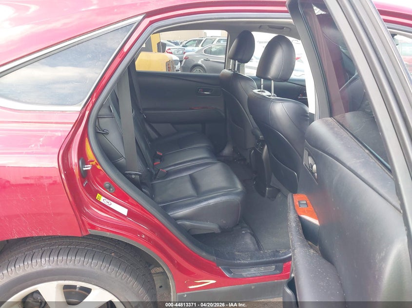 2010 Lexus Rx VIN JTJBK1BA1A2413711 IAAI salvage auction — WATER/FLOOD, Salvage (Hawaii), sold $1,350 on 2026-07-28 (photo 8)