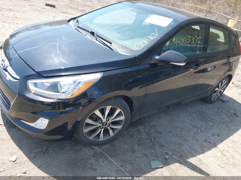 2017 Hyundai Accent VIN KMHCU5AE3HU355995 IAAI salvage auction — UNDERCARRIAGE, Salvage Title, sold $900 on 2026-07-28 (photo 2)